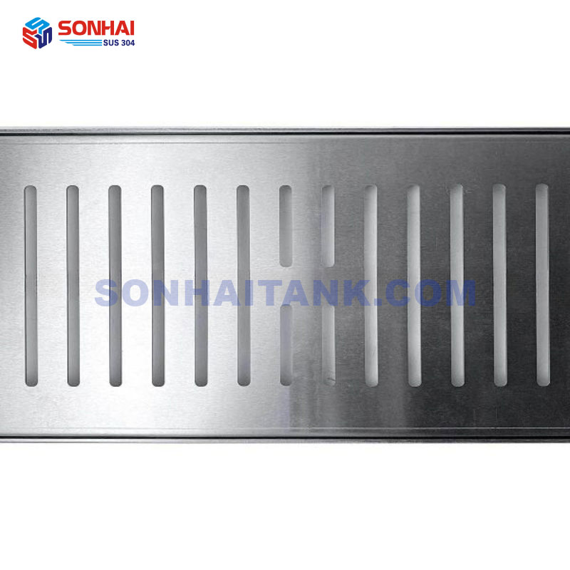 Nắp rãnh thoát nước tấm liền tải thấp Sơn Hải