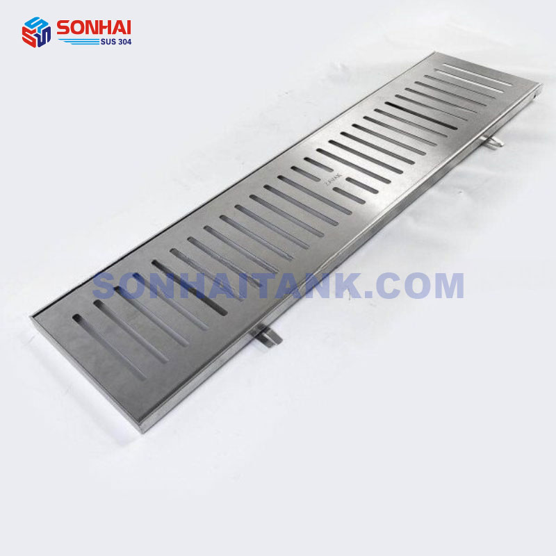 Nắp rãnh thoát nước tấm liền tải thấp Sơn Hải