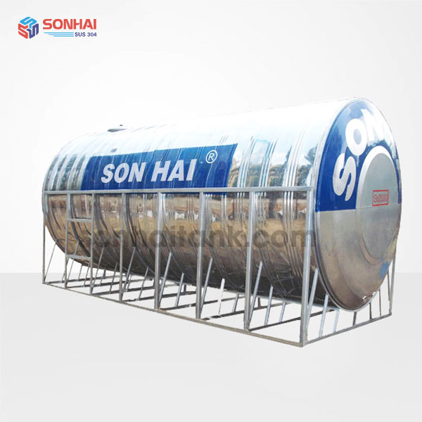 Bồn nước công nghiệp ngang 8000L