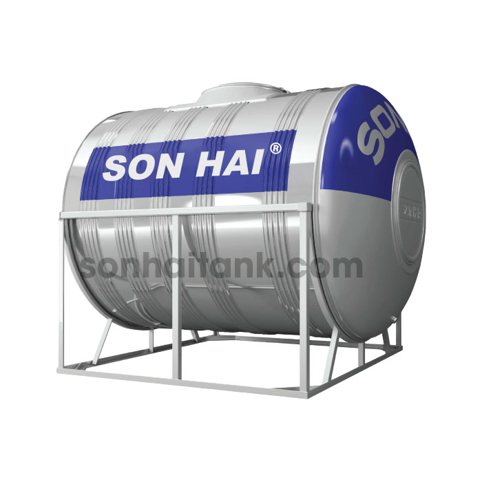 Bồn nước Inox ngang Sơn Hải 1000L (Φ960)