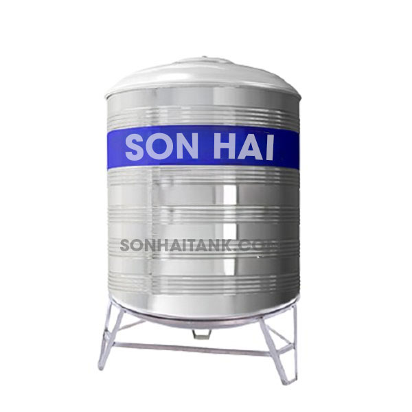 Bồn nước Inox 1000L Sơn Hải đứng (Φ960)