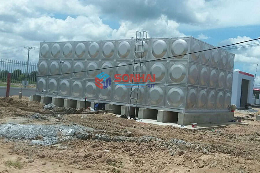 Bồn bể lắp ghép Inox chất lượng - giá cả cạnh tranh