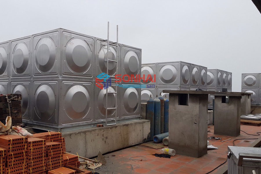 Bồn bể lắp ghép inox chất lượng - uy tín tại Hà Nội