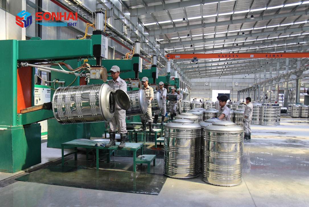 Giới thiệu về quy trình sản xuất hiện đại của Công ty Sơn Hải