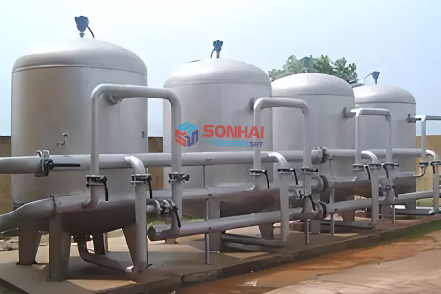 Bể lọc áp lực trong xử lý nước thải: Ứng dụng, ưu điểm và lựa chọn phù hợp