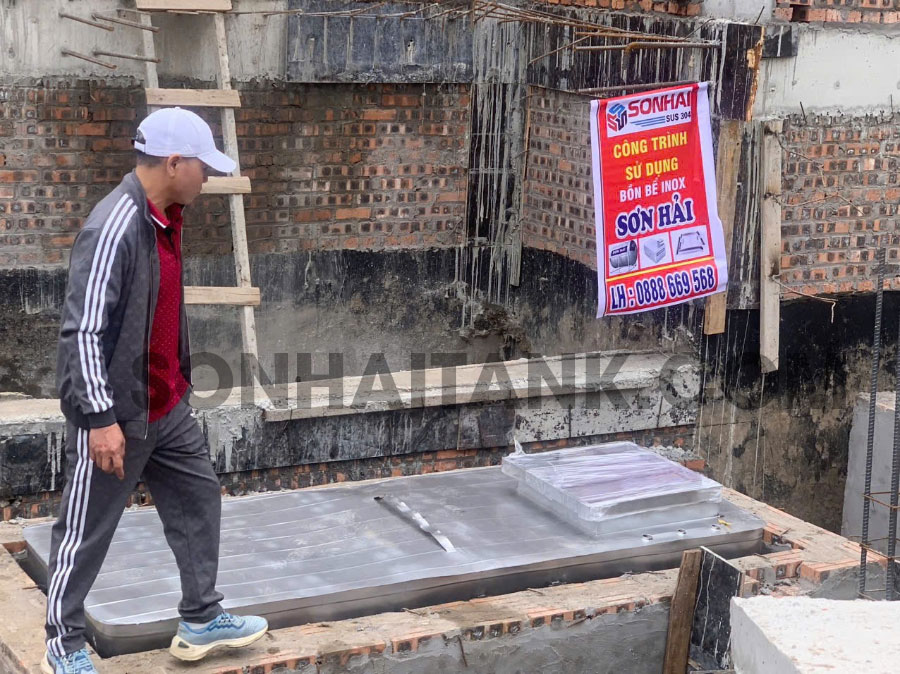 Bể Nước Ngầm Inox Sơn Hải 3500L