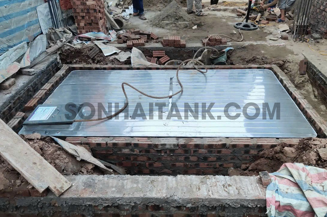 Bể Nước Ngầm Inox Sơn Hải 3500L