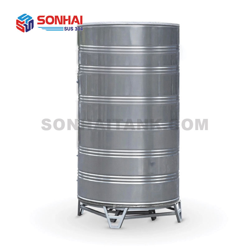 Bồn bảo ôn inox đứng Sơn Hải 2.000L