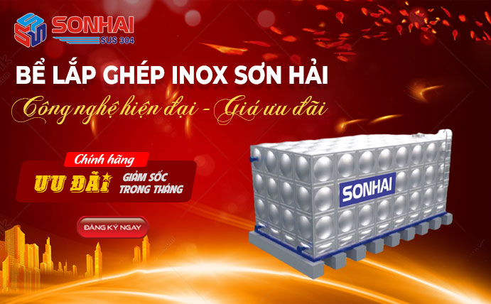 Bể lăp ghép inox