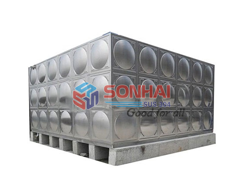 Bể Inox lắp ghép